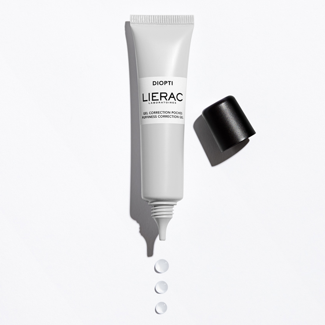 LIERAC - PROMO PACK DIOPTI Gel Correction Potches - 15ml & 2 επαναχρησιμοποιούμενα patches